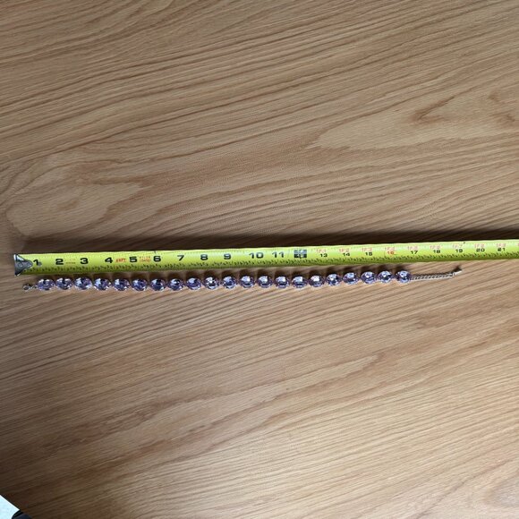 Anna Wintour Style Violet Purple Lavender Crystal Statement Collet Necklace - Picture 10 of 13